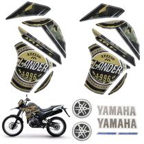 Kit Gráfico Adesivo Completo Xtz Lander 250 Bege 2021 2022