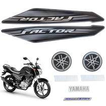 Kit Gráfico Adesivo Completo Ybr Factor 125 ED 2019 2020 2021 2022 Todas Cores