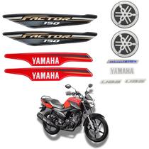 Kit Gráfico Adesivo Completo Ybr Factor 150 Vermelho 2019 2020 2021 Kit Gráfico Adesivo Completo Ybr Factor 150 Vermelho 2019 2020 2021