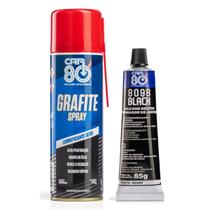 Kit Grafite Spray E Cola Forma Junta 8098 Car80