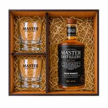 Kit Grain Whiskey Master + 2 Copos 250ml +caixa Presenteavel Kit Grain Whiskey Master + 2 Copos 250ml +caixa Presenteavel