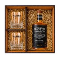 Kit Grain Whiskey Master + 2 Copos Vegas +caixa Presenteavel Kit Grain Whiskey Master + 2 Copos Vegas +caixa Presenteavel