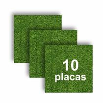KIT Grama Sintética Placa de tapete Artificial 25cm x 25cm Para Decoração De Casa Jardim Gramado e enfeites - KIT Grama Sintética Placa de tapete Artificial 25cm x 25cm Para Decoração De Casa Jardim Gramado e enfeites -