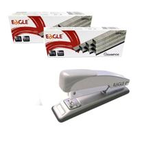 Kit grampeador eagle 205 + 2 gr 26/6 galv 5000un - eagle