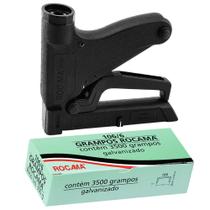 Kit Grampeador Manual 106 / Caixa Grampo 106/6 - ROCAMA Kit Grampeador Manual 106 / Caixa Grampo 106/6 - ROCAMA