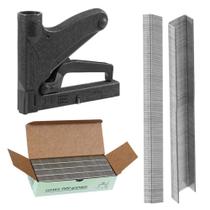 Kit Grampeador Manual 106 Rocama + Grampo 106/6 + Grampo 106/8 - ROCAMA Kit Grampeador Manual 106 Rocama + Grampo 106/6 + Grampo 106/8 - ROCAMA