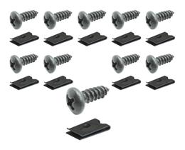 Kit Grampo de Fixação Para-choque Corsa 10 Peças Plastcar