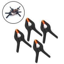 Kit Grampo De Fixação Prendedor Multiuso 6cm 4un