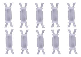 Kit Grampo Friso Teto/borracha Porta Palio Siena Strada 10pc