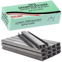 Kit Grampo Grampeador 106/6 Eletrico/Manual 4 Caixas - ROCAMA