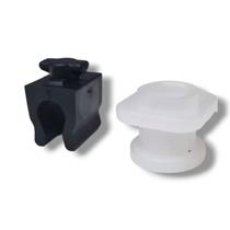 KIT Grampo Haste Vareta do Capô Uno Fiorino Elba 589492