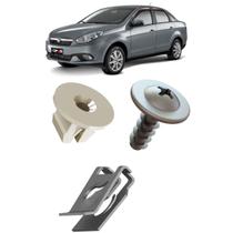 Kit Grampo Parabarro Dianteiro Grand Siena 12 A 19 C/20 Pçs