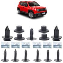 Kit Grampo Parabarro Dianteiro Renegade 2016 2017 2018 2019 2020 2021 19 Peças