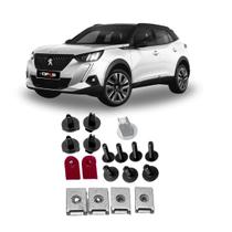 Kit Grampo Presilha 18 Pç Parabarro Diant Peugeot 2008 18/22 Kit Grampo Presilha 18 Pç Parabarro Diant Peugeot 2008 18/22