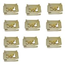 Kit Grampo Presilha Fixação Forração Tampa Traseira Escort Kit Grampo Presilha Fixação Forração Tampa Traseira Escort