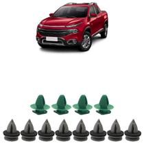 Kit Grampo Presilha Moldura Paralama Dianteiro Toro 2016 2017 2018 2019 2020 12 Peças Kit Grampo Presilha Moldura Paralama Dianteiro Toro 2016 2017 2018 2019 2020 12 Peças