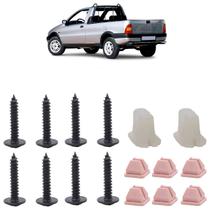 Kit Grampo Presilha Moldura Paralama Traseiro Strada 1996 1997 1998 1999 2000 2001 2002 16 Peças Kit Grampo Presilha Moldura Paralama Traseiro Strada 1996 1997 1998 1999 2000 2001 2002 16 Peças