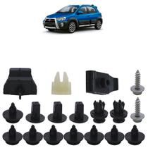 Kit Grampo Presilha Parabarro Dianteiro Etios Cross 2013 2014 2015 2016 2017 2018 18 Peças