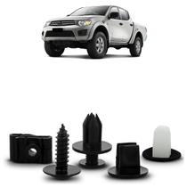 Kit Grampo Presilha Parabarro Dianteiro L200 Triton 2007 2008 2009 2010 2011 2012 2013 32PCS