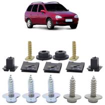 Kit Grampo Presilha Parachoque Dianteiro Corsa Wagon 1997 1998 1999 2000 2001 14 Peças