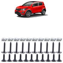 Kit Grampo Presilha Parachoque Dianteiro Mobi 2017 2018 2019 2020 2021 2022 A 2023 31 Peças