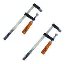 Kit Grampo Sargento Tipo F Com 2 Peças 300x120x365mm Sparta