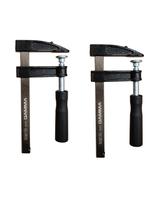 Kit Grampo Tipo F 50x150mm Azul para Fixação em Marcenaria e Carpintaria Kit Grampo Tipo F 50x150mm Azul para Fixação em Marcenaria e Carpintaria