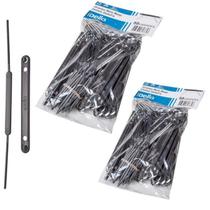 Kit Grampo Trilho Plástico Preto 100un Dello Pasta Suspensa