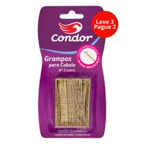 Kit Grampos para Cabelo Loiro Condor Leve 3 e Pague 2