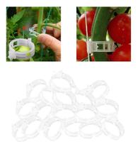 Kit Grampos Para Plantas Sustentação Clip Prendedor Amarra