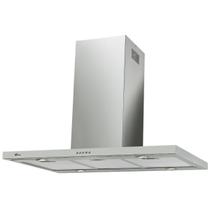 Kit Gran Cheff Fischer: Fogão de Piso 4B e Coifa Ilha 90 cm Voltagem:127