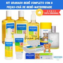 Kit Granado Bebê 8 Peças- Chá De Bebê, Maternidade Completo