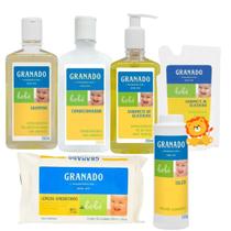 Kit Granado Bebê Completo Linha Tradicional com 6und Kit Granado Bebê Completo Linha Tradicional com 6und