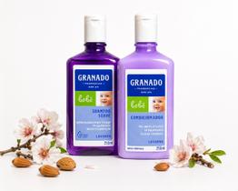 Kit Granado Bebê Lavanda Shampoo Suave e Condicionador 250ml Cada Hidratação Delicada Cabelos Macios Kit Granado Bebê Lavanda Shampoo Suave e Condicionador 250ml Cada Hidratação Delicada Cabelos Macios