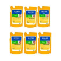 Kit Granado Bebe Refil Tradicional 3 Shampoo + 3 Cond 250Ml Kit Granado Bebe Refil Tradicional 3 Shampoo + 3 Cond 250Ml