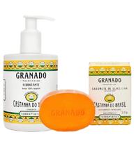 Kit Granado Hidratante Terrapeutics + Sabonete Castanha do Brasil
