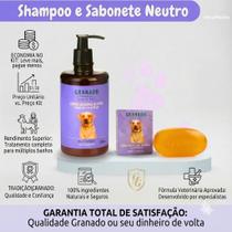 Kit Granado Pet Neutro: Shampoo e Sabonete Suave para Higiene Canina e Felina