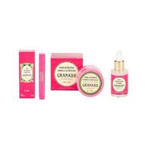 Kit Granado Pink: SOS Cutículas Perfeitas+Cera Nutritiva+Oleo Fortalecedor