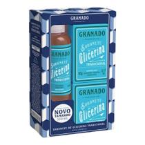 Kit Granado Sabonetes Barra (2 x 90 Gr) e Sabonete Liquido 120ml