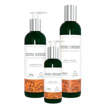 Kit Granda Touch Energy Flores e Vegetais Power Gel Shampoo Leave on Kit Granda Touch Energy Flores e Vegetais Power Gel Shampoo Leave on