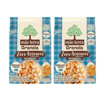 Kit Granola Com Castanhas Zero Açúcar Vegana - Mãe Terra 2 Unidades 250g Kit Granola Com Castanhas Zero Açúcar Vegana - Mãe Terra 2 Unidades 250g