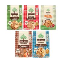 Kit Granola Sabores Sortidos - Mãe Terra 5 Unidades 250g Kit Granola Sabores Sortidos - Mãe Terra 5 Unidades 250g
