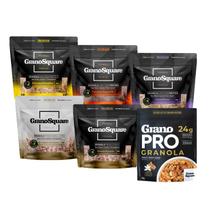 KIT Granolas Grano Square Linha Completa + PRO KIT Granolas Grano Square Linha Completa + PRO