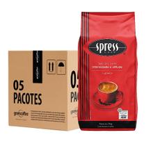 Kit Grãos Superior Spress Café 5kg Torrado Intenso Selo ABIC Kit Grãos Superior Spress Café 5kg Torrado Intenso Selo ABIC