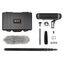 Kit Gravação,Blimp Windshield,Microfone Shotgun,Vara,Case