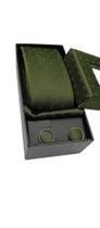 Kit gravata - Verde musgo - COD: IDE023 Kit gravata - Verde musgo - COD: IDE023