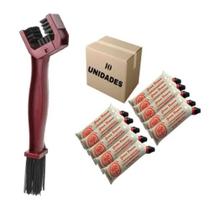 Kit Graxa Branco Transmissões Moto Bisnaga 80G + Escova