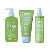 Kit Green Breeze Spa Day Labotrat Gel de Banho Hidratante Corporal e Body Splash