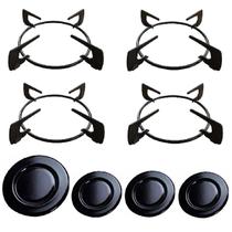 Kit grelha + espalhador para cooktop fischer - 4 bocas