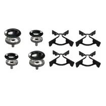 Kit Grelha+Queimador Para Fogão Atlas 4Q Agile Glass - 4 B